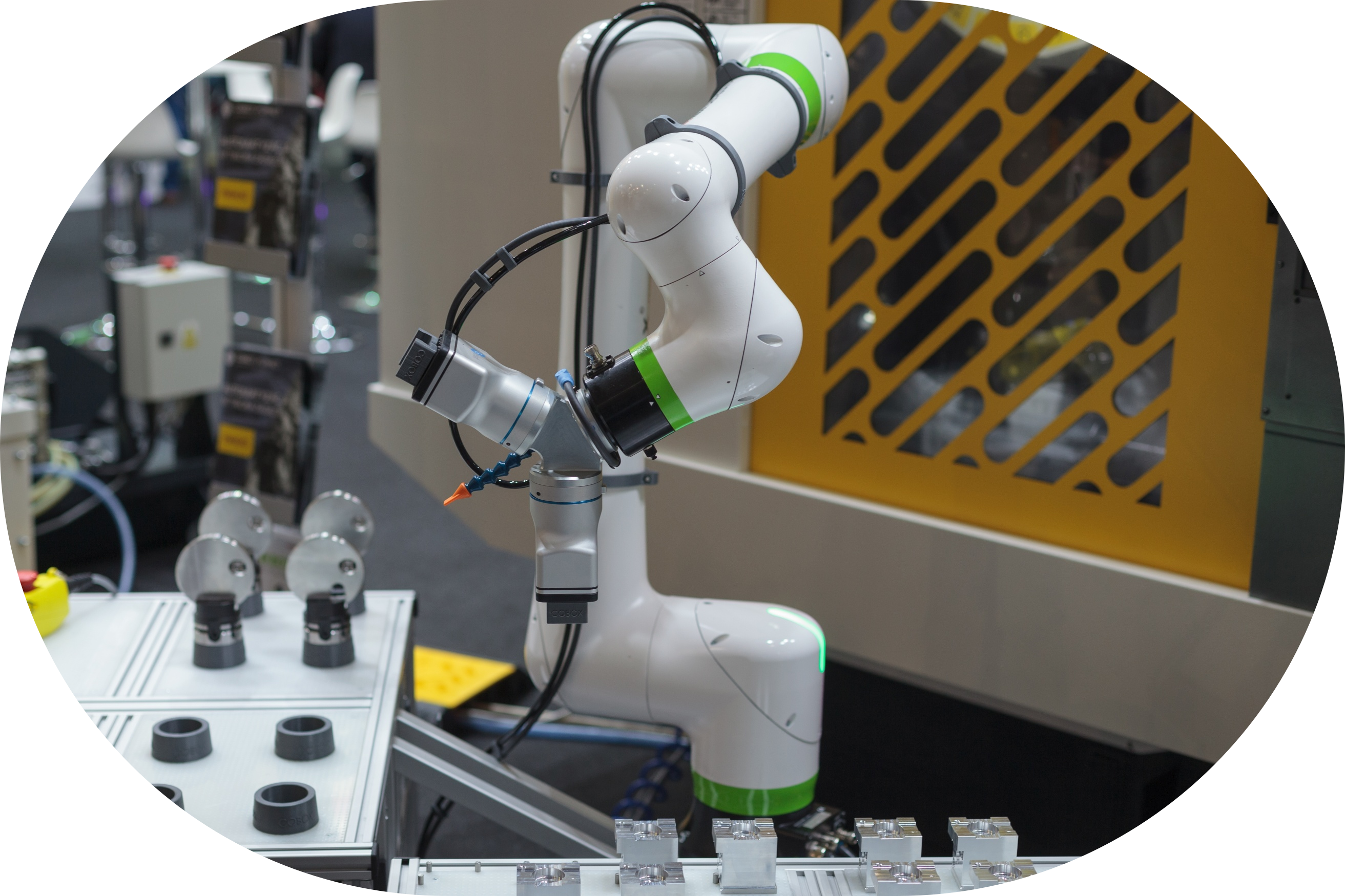 The possibilities of using collaborative robots.